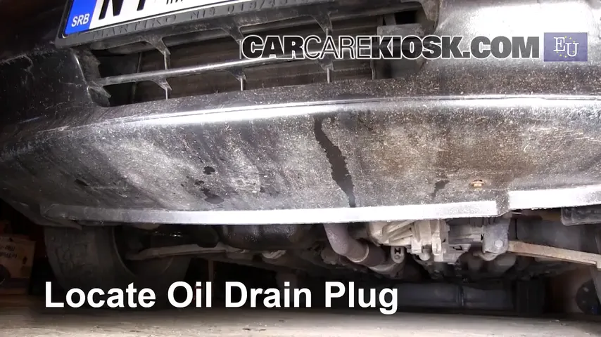 1997 Fiat Punto SX 1.1L 4 Cyl. Oil Change Oil and Oil Filter